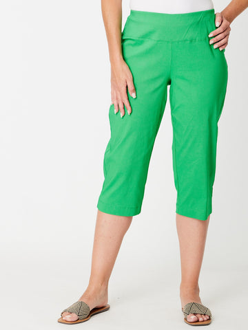 Crop Petite Pant - Green - 31455 - Cordelia St