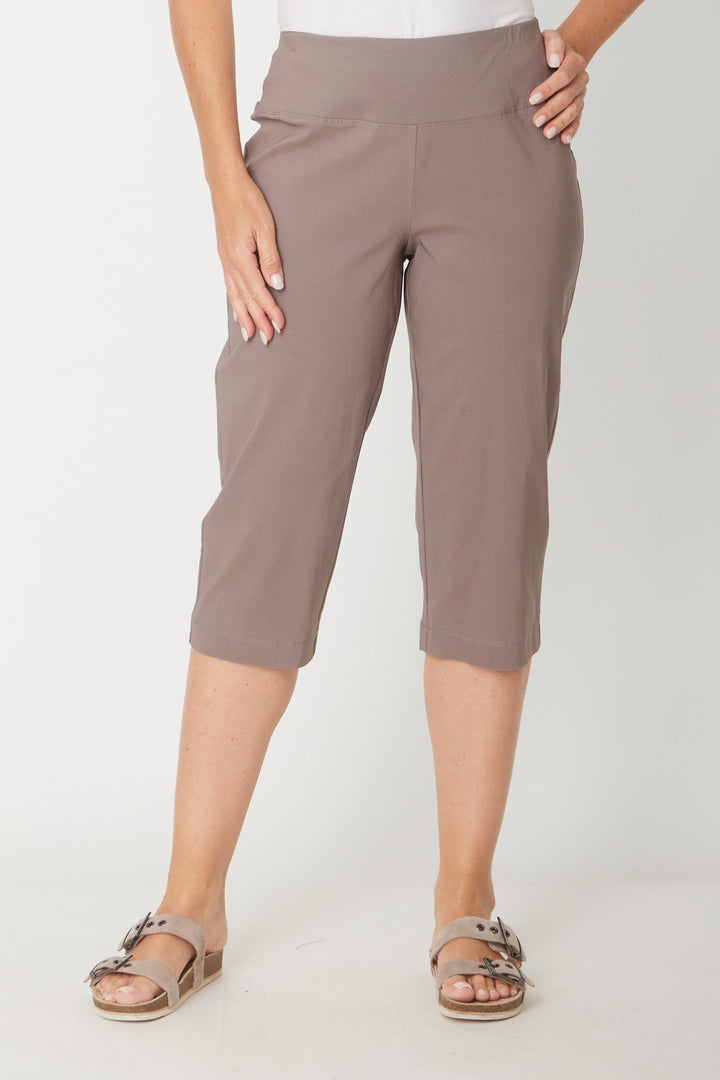 Crop Petite Pant - Latte - 31455