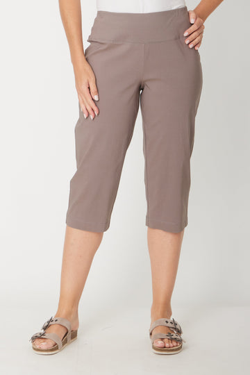 Crop Petite Pant - Latte - 31455 - Cordelia St