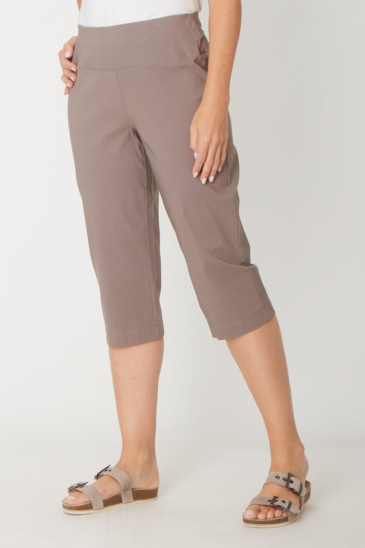 Crop Petite Pant - Latte - 31455