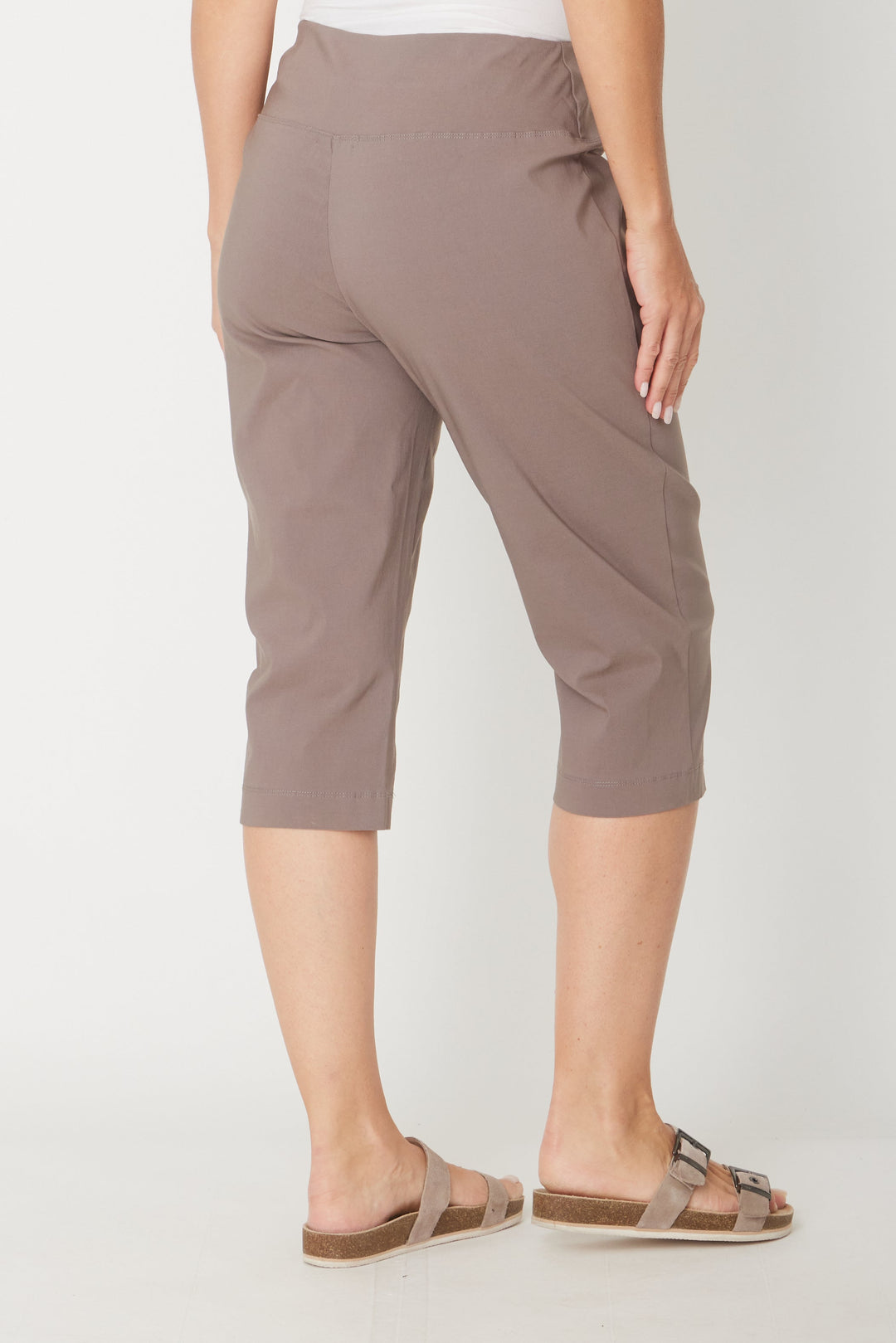 Crop Petite Pant - Latte - 31455