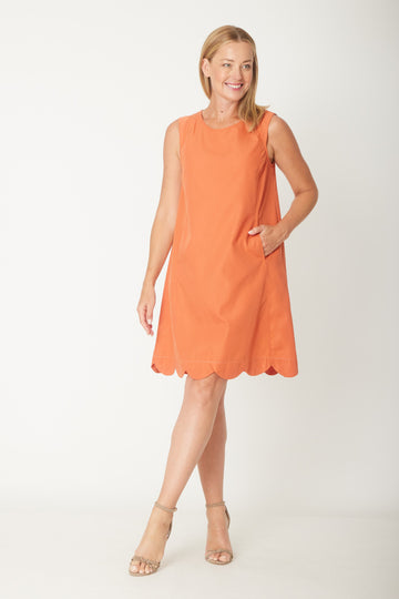 Pocket Get Smart Dress - Rust - 31464 - 