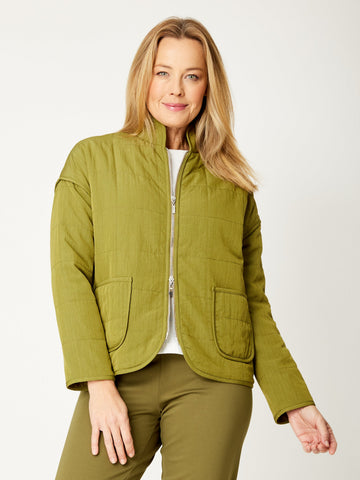 Puffer Jacket - Moss - 31959 - 