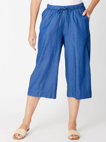 Denim Delight Long Short- Denim- 31489 - 