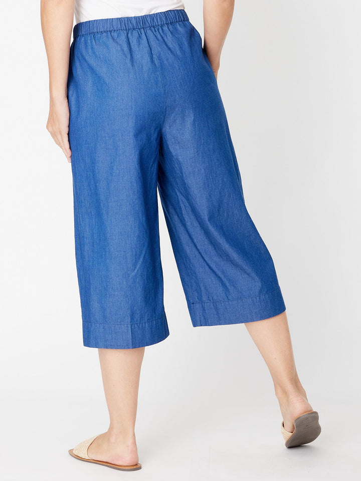 Denim Delight Long Short- Denim- 31489