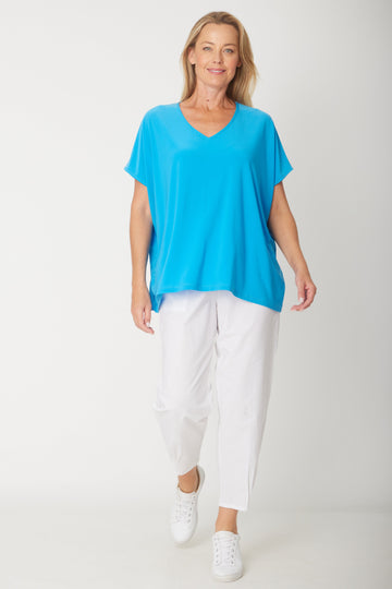 Core Lux Jersey - Turq- 31537 - SUMMER