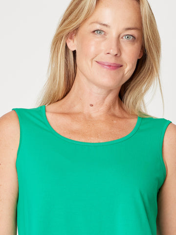 Margie Swing Tank -Emerald -31539 - Spring/Summer