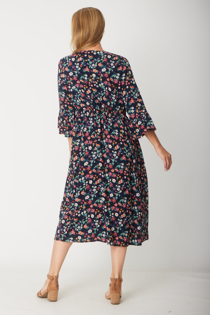Gemma Ruffle Dress -  Floral - 31570