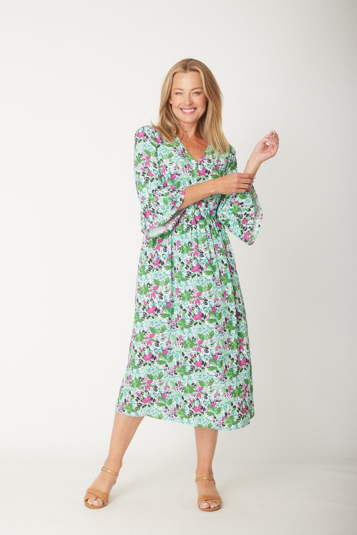 Gemma Ruffle Dress -  Mint - 31570
