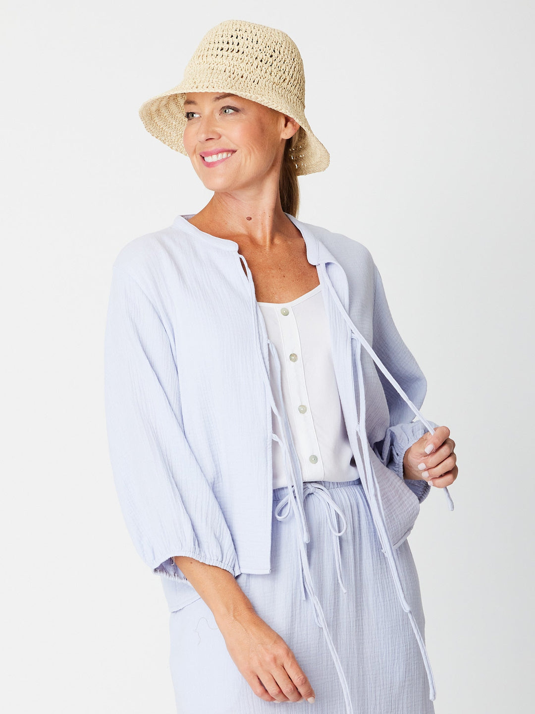 Heidi Bubble Jacket- Ice Blue- 31581