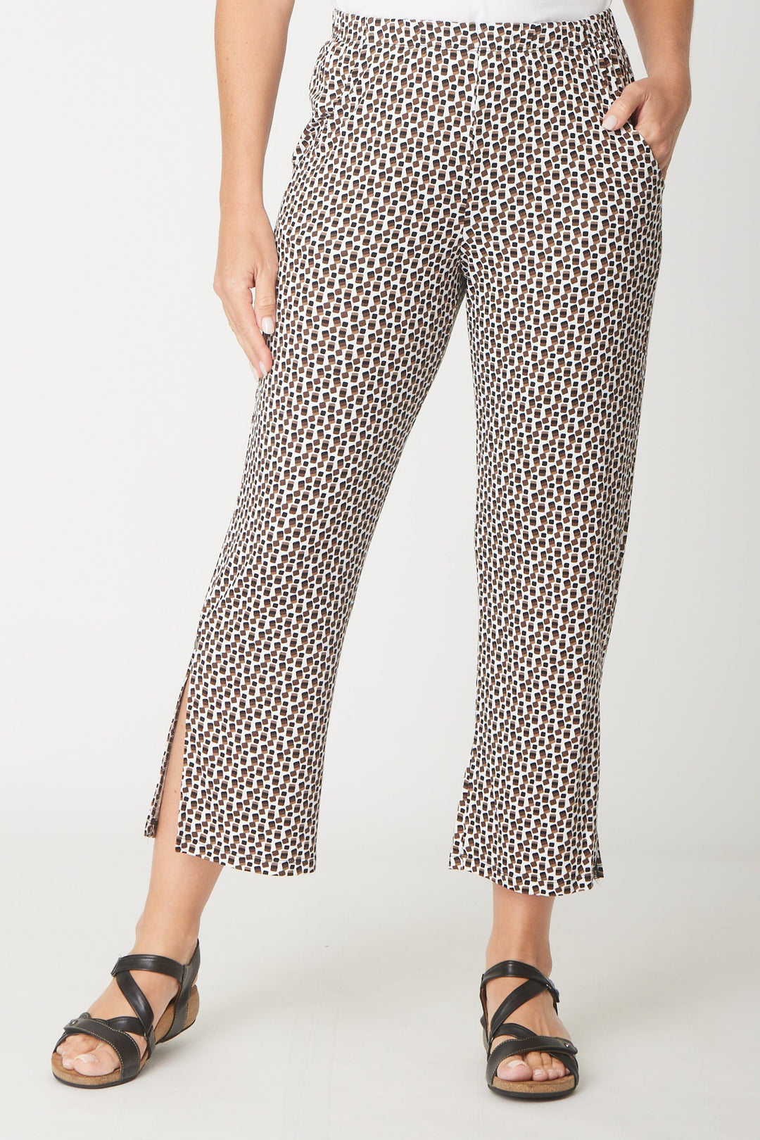 Viscose Jersey Pant-- Mocha - 31609