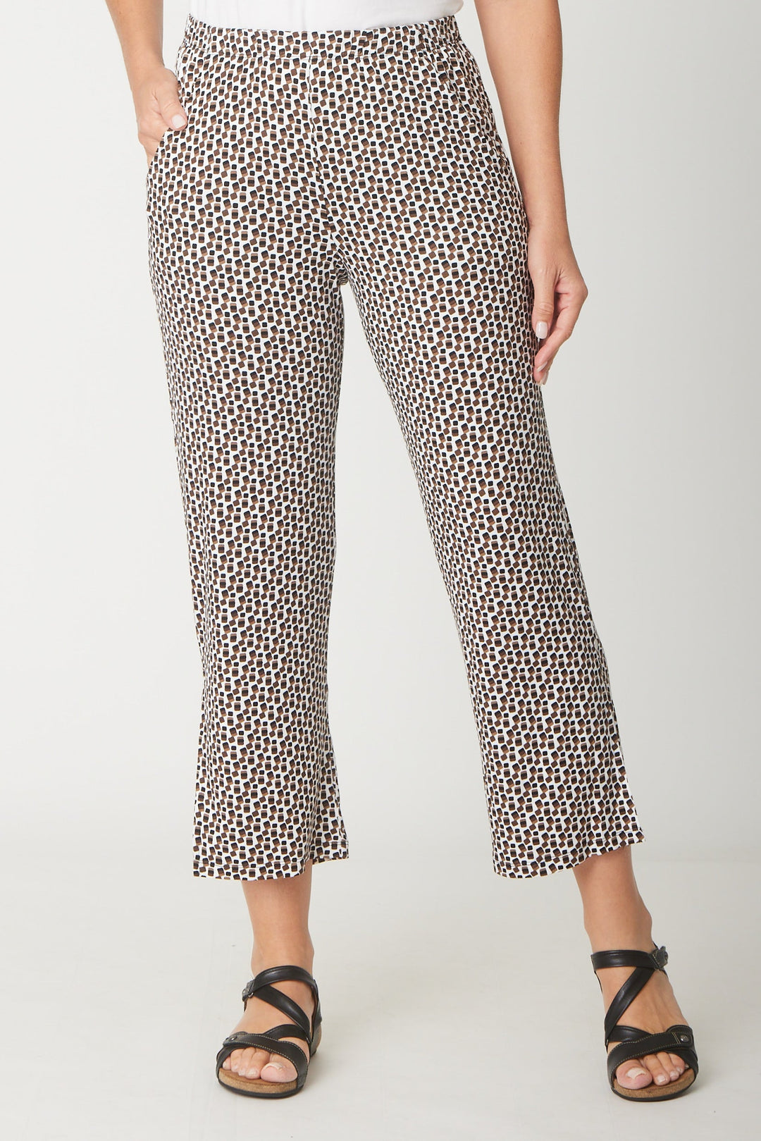Viscose Jersey Pant-- Mocha - 31609