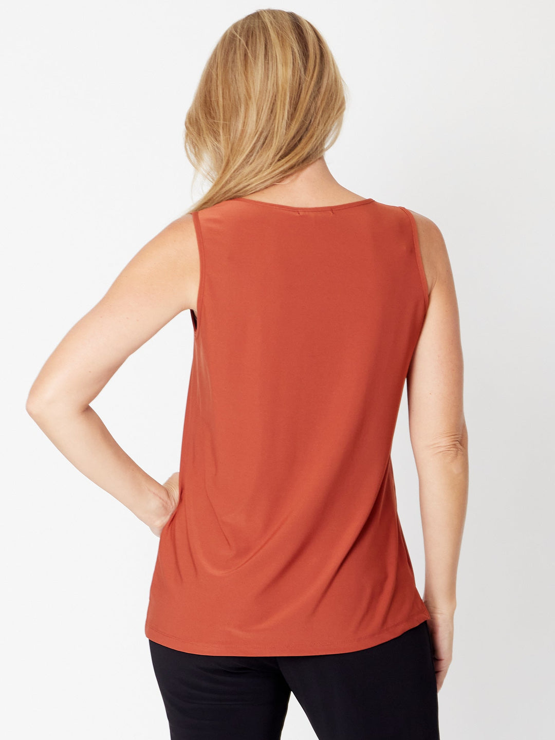 Long Line Tank - Cinnamon - 31618