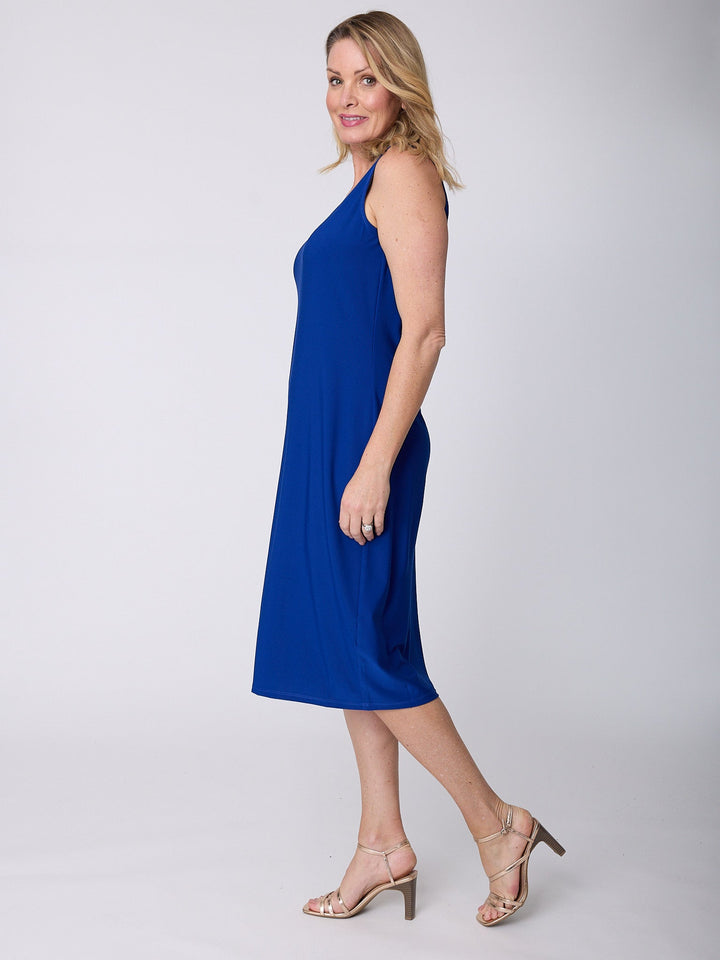 Jersey Essential Tank Dress - Electric - 31621