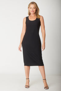 Jersey Essential Tank Dress - Black - 31621