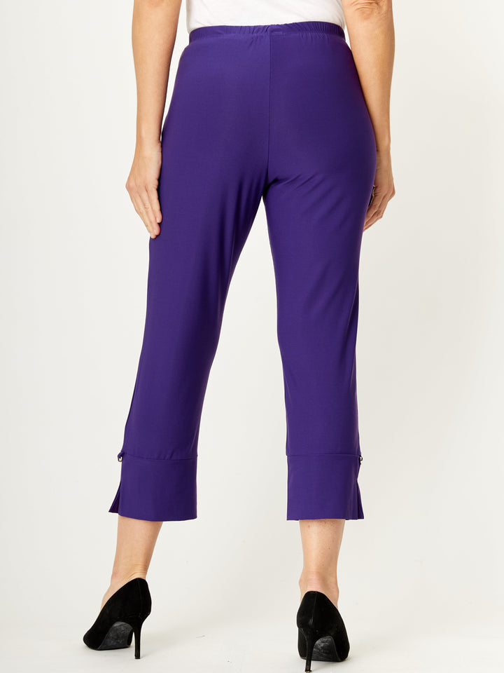 Bling Summer Crop Pant - Purple - 31624