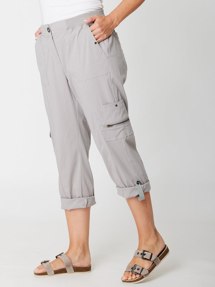 Cargo Pant- Silver - 31631