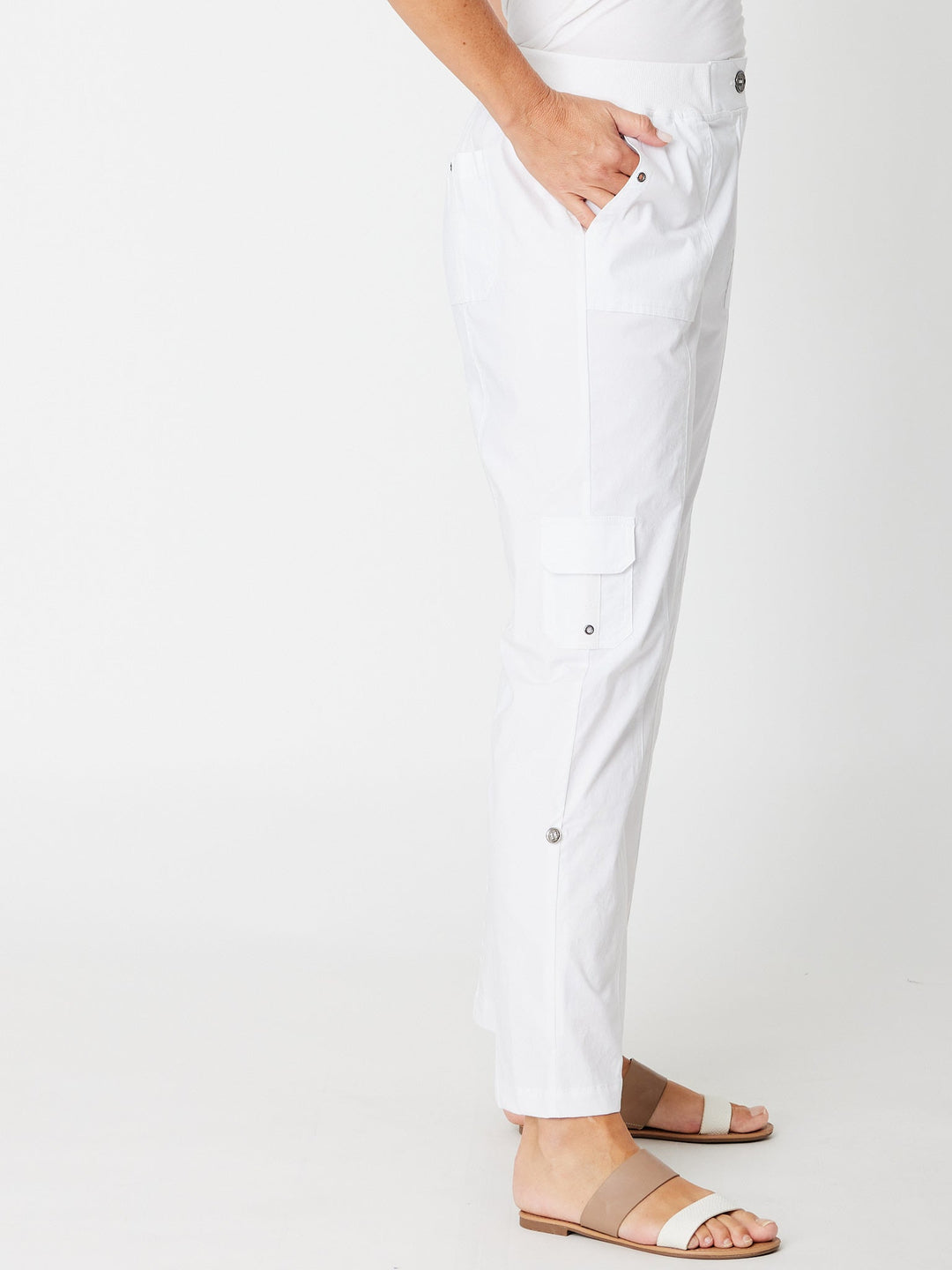 Cargo Pant- White - 31631