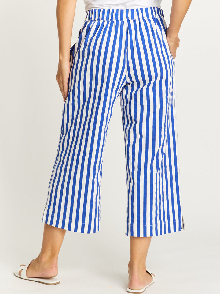 Royalty 3/4 Stripe pant - Royal - 32483