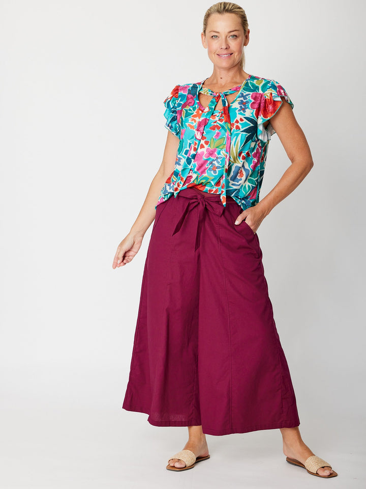 Swinging Pant - Berry - 28036