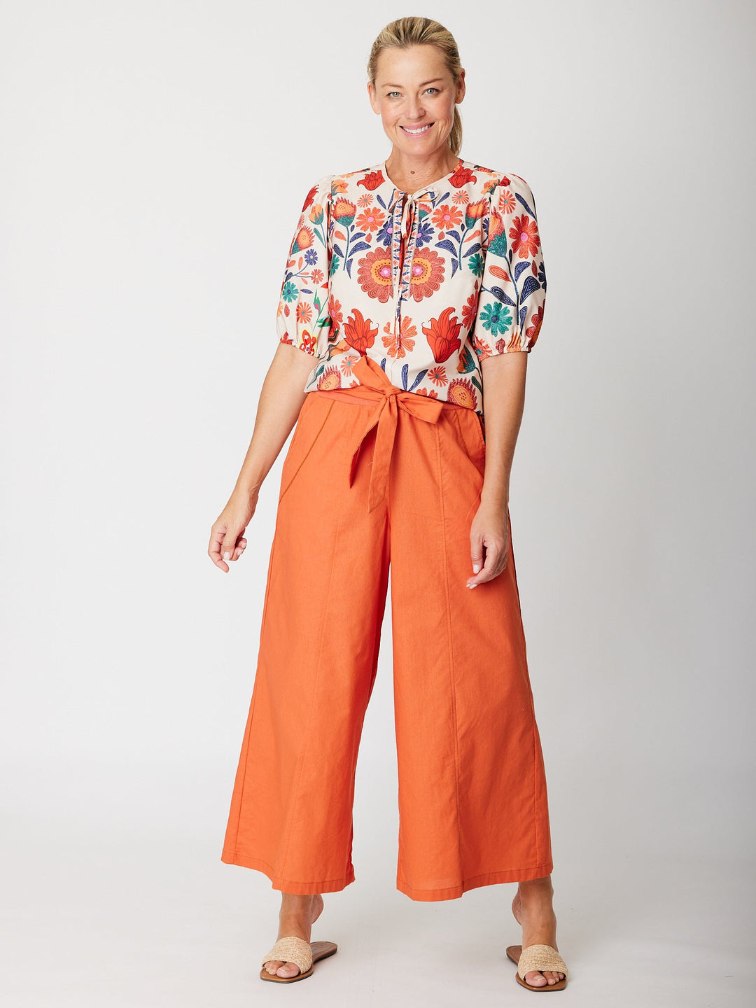 Swinging Pant - Rust - 28036