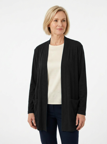 Weekend Life Cardy - Black - 31701 - All