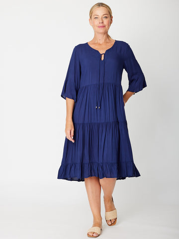 Jessie Dress - Navy - 31721 - 