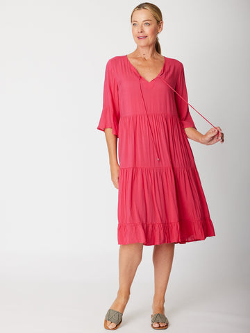 Jessie Dress - Raspberry - 31721 - 