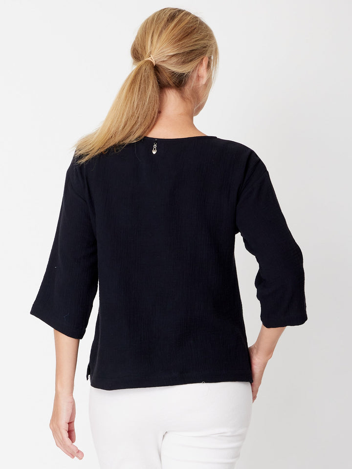 Tarin 3/4 Top - Black - 31729