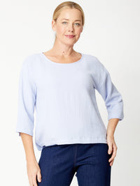 Tarin 3/4 Top - Blue - 31729