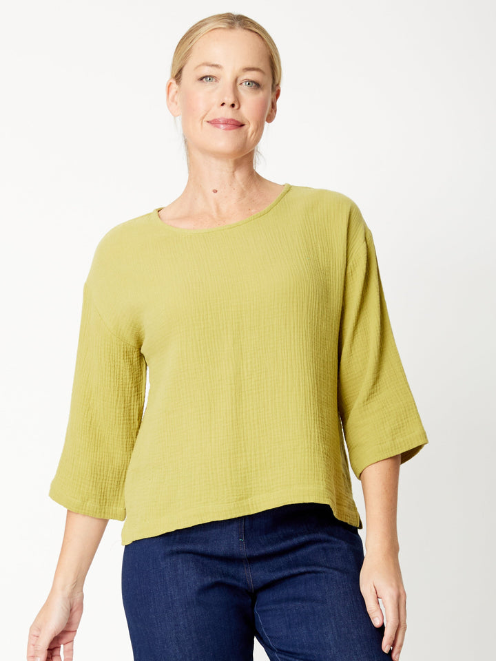 Tarin 3/4 Top - Leaf - 31729