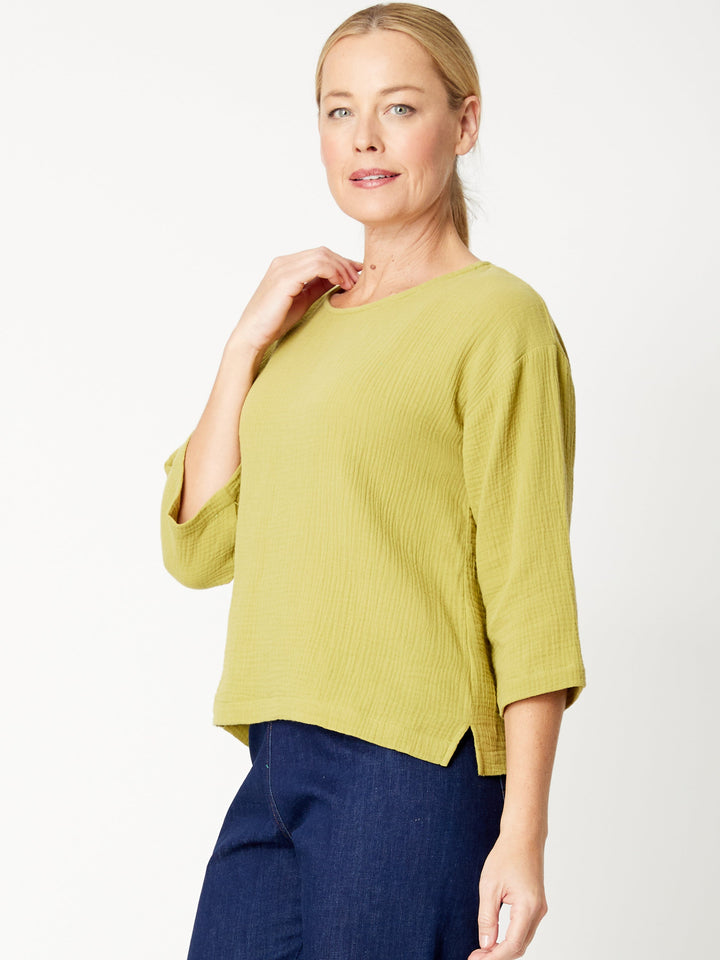 Tarin 3/4 Top - Leaf - 31729