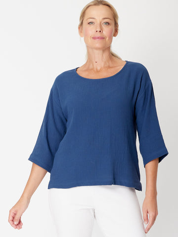 Tarin 3/4 Top - Petrol - 31729 - BASICS/ RUNNING LINES/CORE
