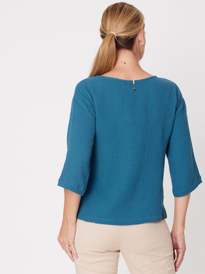 Tarin 3/4 Top - Petrol - 31729