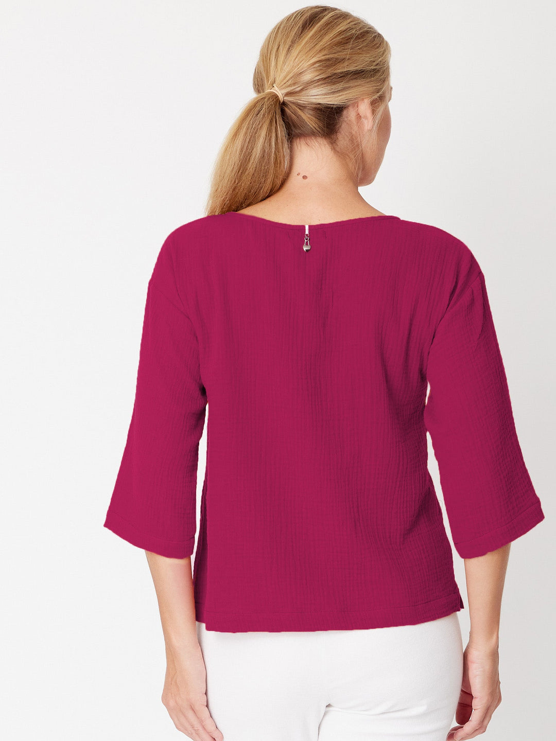 Tarin 3/4 Top - Raspberry - 31729