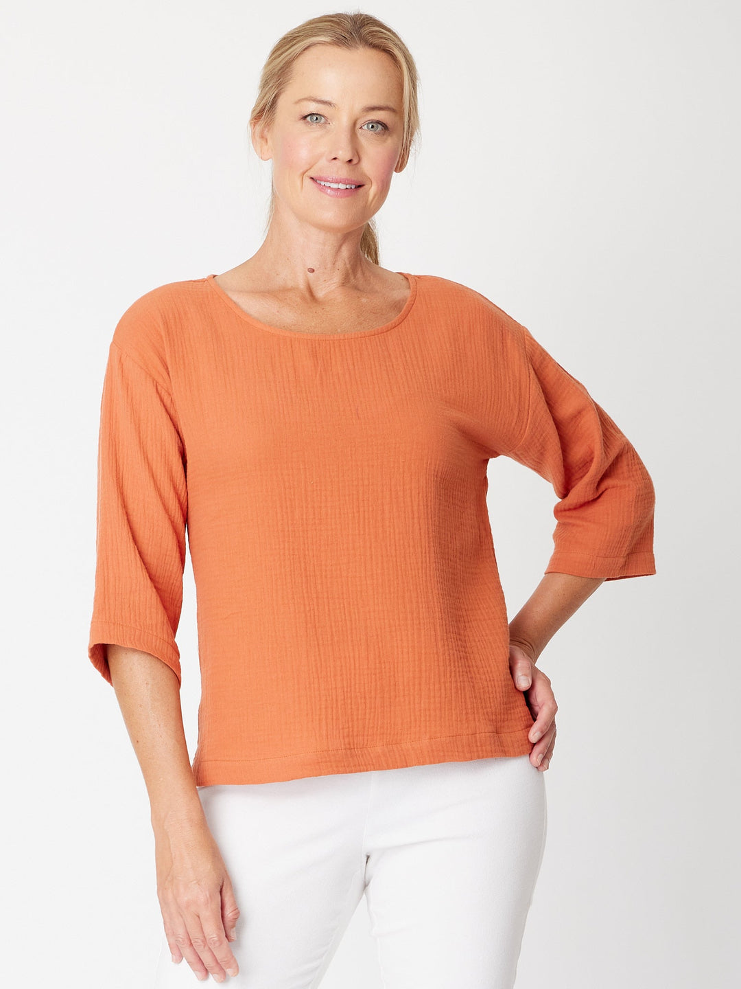 Tarin 3/4 Top - Rust - 31729