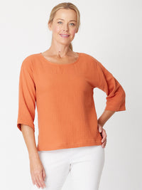 Tarin 3/4 Top - Rust - 31729