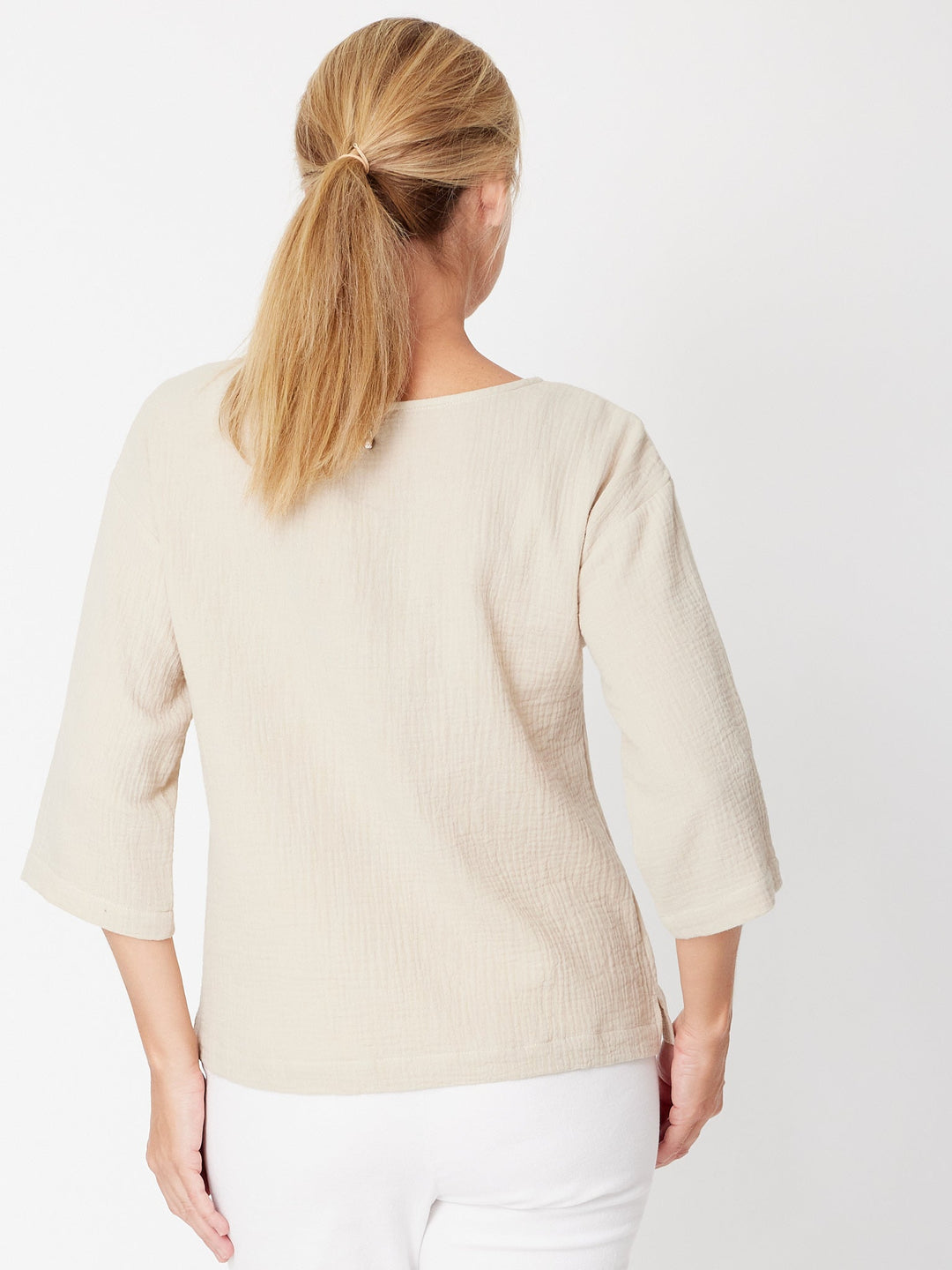 Tarin 3/4 Top - Straw - 31729