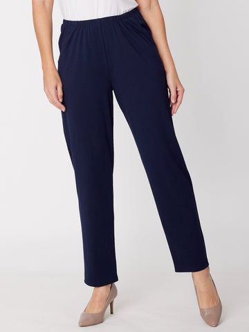 Cotton Jersey Pocket Pant - Navy - 31731 - 