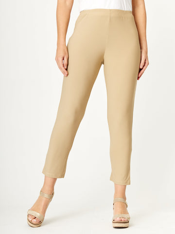 Jilliana Pettie Pant- Beige - 31740 - SUMMER