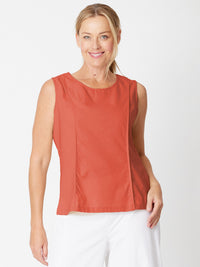 Linen Panel Top-- Cinnamon- 31753