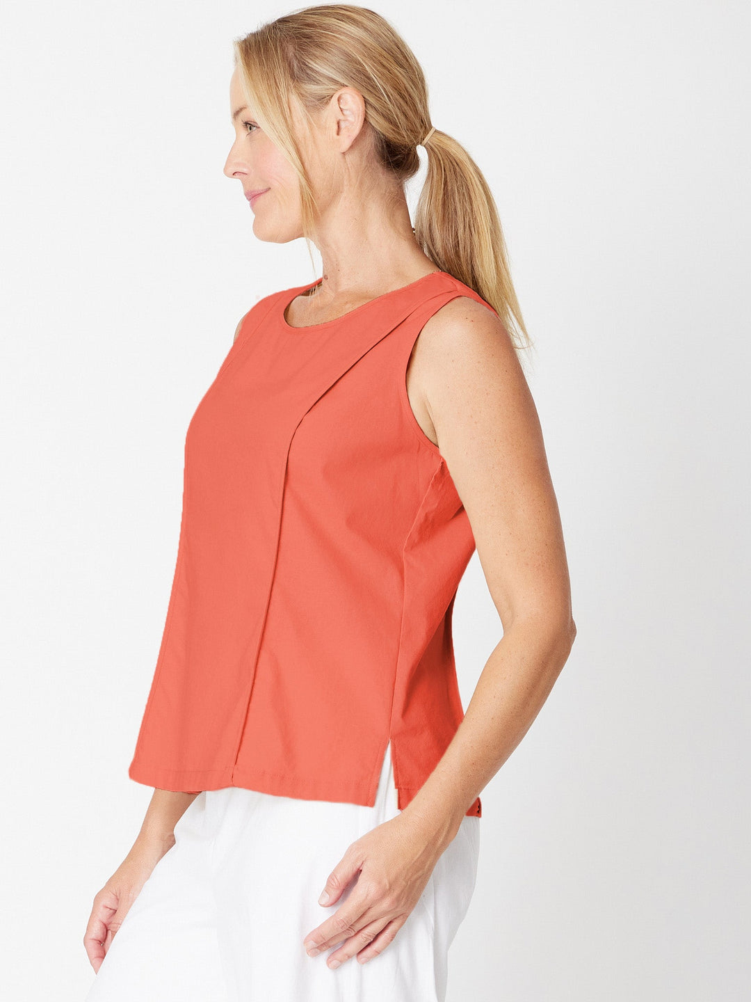 Linen Panel Top-- Cinnamon- 31753