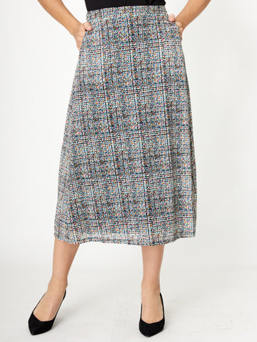 Vivienne Tweed Skirt - Multi- 31819 - Skirts