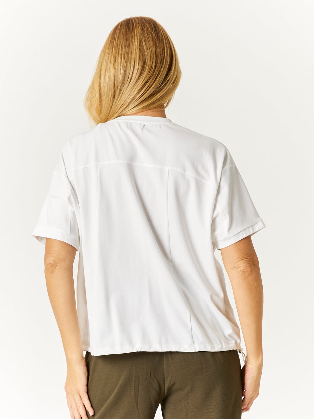 Pocket Panel Top - White - 32539