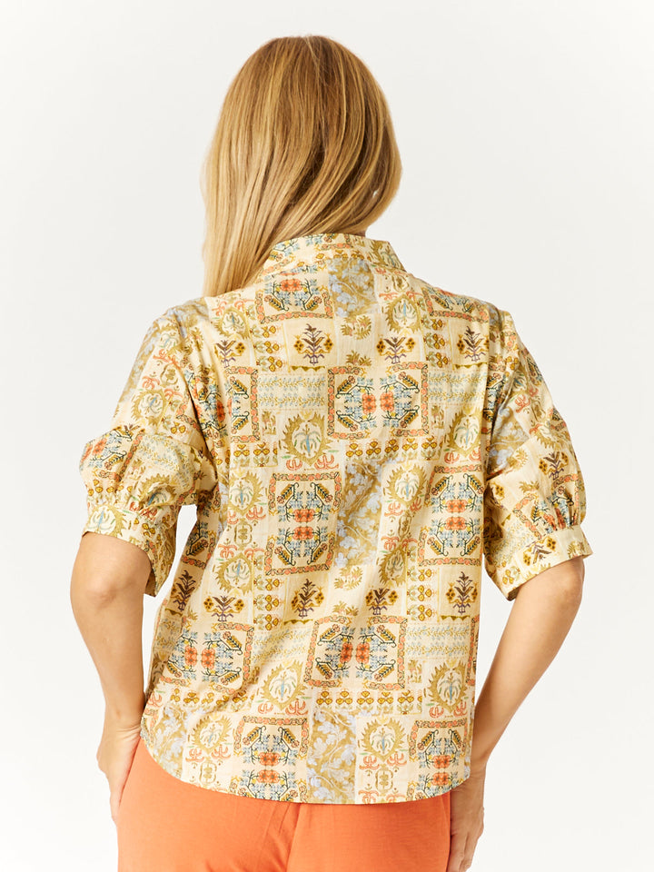 Flower Market Shacket - Lemon - 32657