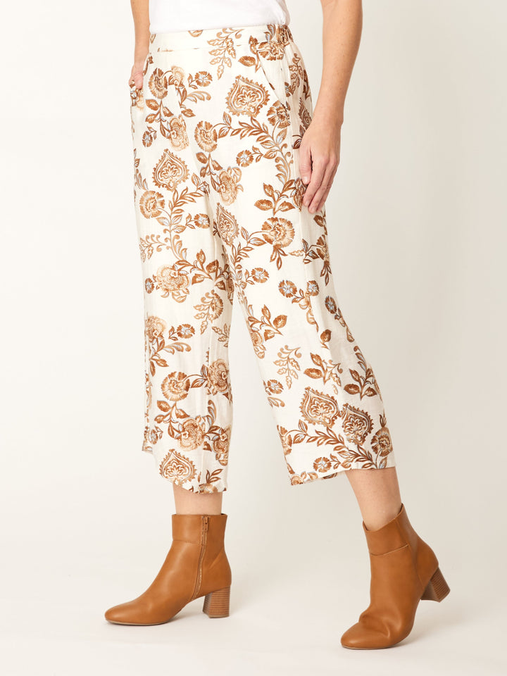 Veronica Angle Pant - Choc- 31872