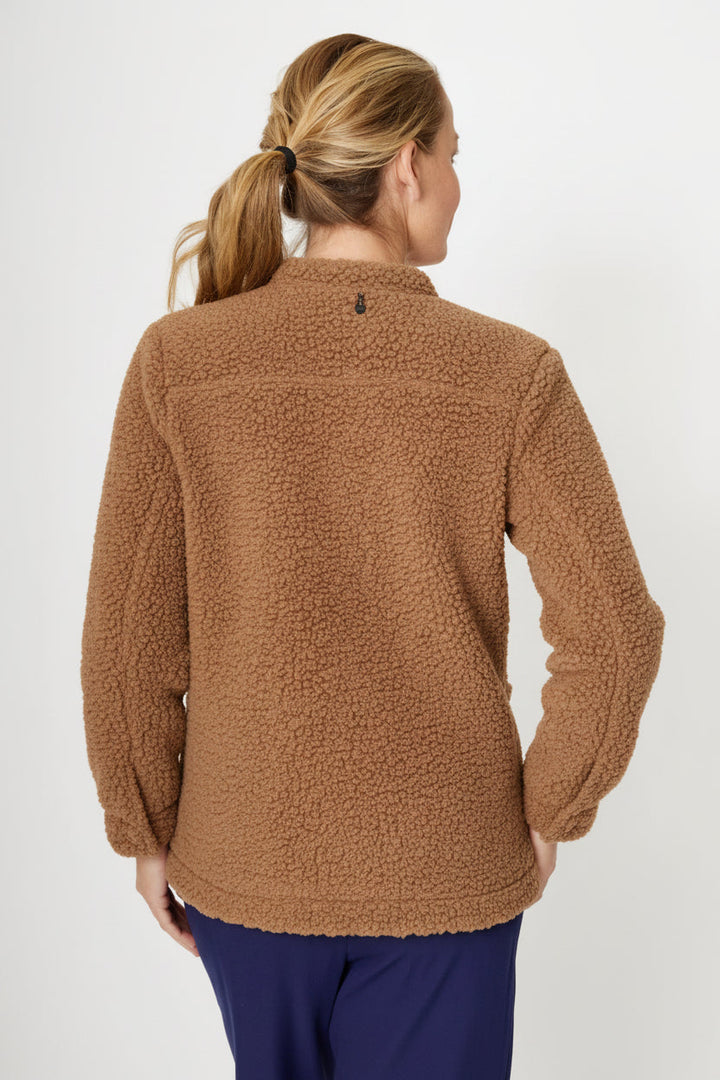Teddy Jacket -  Choc- 31946