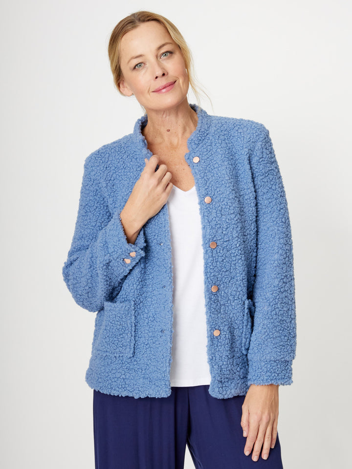 Teddy Jacket -  Denim - 31946