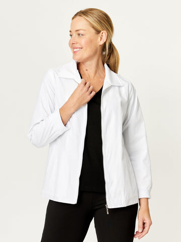 Boxy Jacket - White - 31947 - 