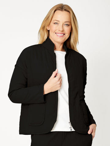 Puffer Jacket - Black - 31959 - 